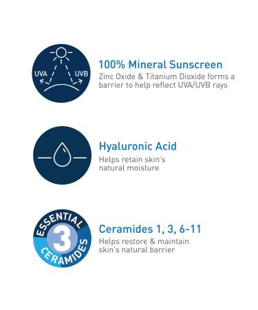 Discover CeraVe Hydrating Mineral Sunscreen Lotion for Body SPF 30 for All Skin Types 5.0 oz - Elevate Your Style Instantly! - Buy Online on GoSupps.com