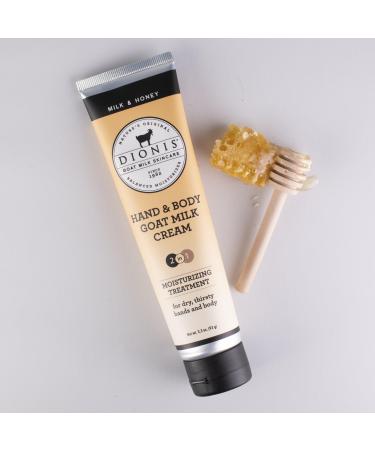 Dionis Milk & Honey Hand & Body Goat Milk Cream 3.3 oz - Transform Your Style with the Best Innovation Today! - Buy Online on GoSupps.com