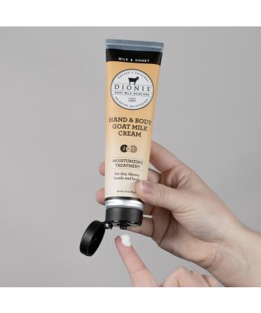 Dionis Milk & Honey Hand & Body Goat Milk Cream 3.3 oz - Transform Your Style with the Best Innovation Today! - Buy Online on GoSupps.com