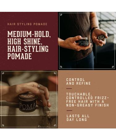 Discover 18.21 Man Made Sweet Tobacco Medium Hold, High Shine Hair Styling Pomade 2.0 oz - Elevate Your Style Instantly! - Buy Online on GoSupps.com