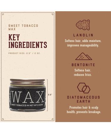 Discover 18.21 Man Made Sweet Tobacco High Hold, Low Shine, Hair Styling Wax 2.0 oz - Elevate Your Style Instantly! - Buy Online on GoSupps.com