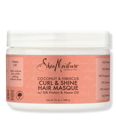SheaMoisture Coconut & Hibiscus Hair Masque 12.0 oz