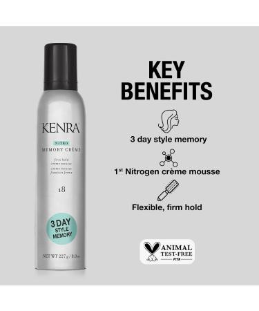 Discover Kenra Professional Nitro Memory CrÃ¨me 18 8.0 oz - Elevate Your Style Instantly! - Buy Online on GoSupps.com