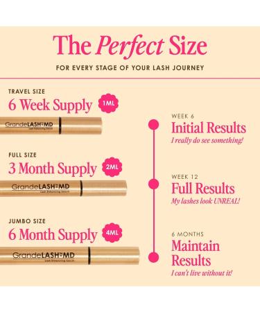 Discover Grande Cosmetics GrandeLASH-MD Lash Enhancing Serum 0.07 oz - Elevate Your Style Instantly! - Buy Online on GoSupps.com