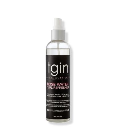 tgin Rose Water Curl Refresher 8.0 oz