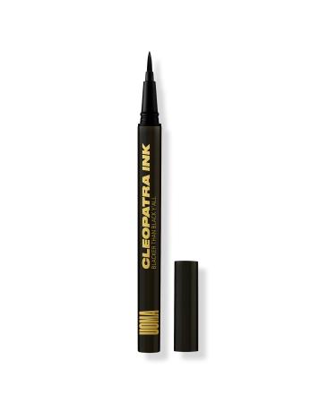 UOMA Beauty Afro.Dis.Iac Cleopatra Ink Liquid Eyeliner Blacker Than Black, Y'all (blackest black)