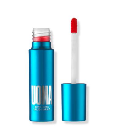 UOMA Beauty Boss Gloss Liquid Marble Sass 0.1 oz