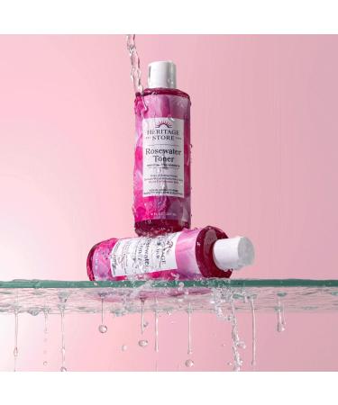 Discover Heritage Store Rosewater Facial Toner 8.0 oz - Elevate Your Style Instantly! - Buy Online on GoSupps.com