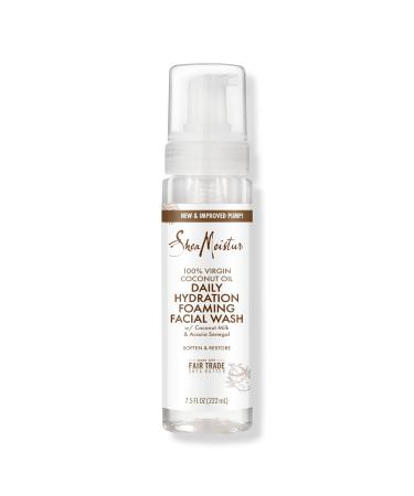 SheaMoisture 100% Virgin Coconut Oil Daily Hydration Foaming Facial Wash 7.5 oz