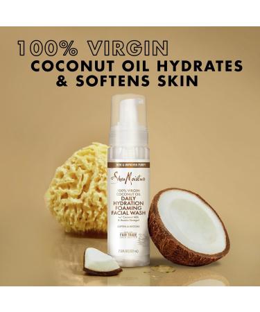 Discover SheaMoisture 100% Virgin Coconut Oil Daily Hydration Foaming Facial Wash 7.5 oz - Elevate Your Style Instantly! - Buy Online on GoSupps.com