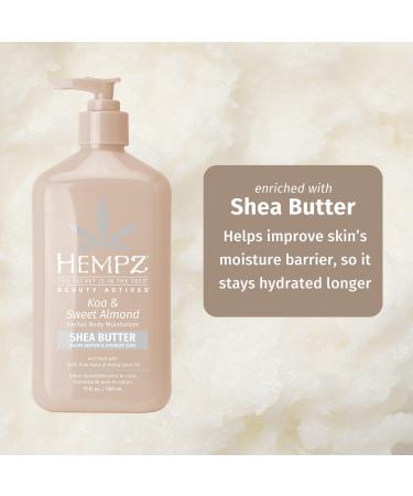 Hempz Koa & Sweet Almond Soothing Herbal Body Moisturizer Koa & Sweet Almond (17.0 oz) - Transform Your Style with the Best Innovation Today! - Buy Online on GoSupps.com