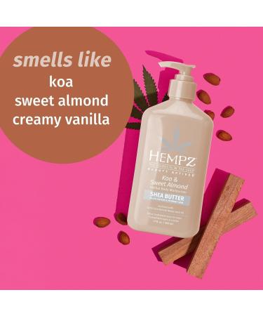 Hempz Koa & Sweet Almond Soothing Herbal Body Moisturizer Koa & Sweet Almond (17.0 oz) - Transform Your Style with the Best Innovation Today! - Buy Online on GoSupps.com