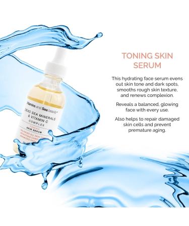 Vitamins and Sea beauty Dead Sea Minerals & Vitamin C Complex Toning Skin Serum 2.0 oz - Discover Premium Quality Shop now! - Buy Online on GoSupps.com