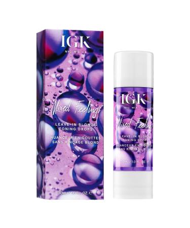 IGK Mixed Feelings Leave-In Blonde Toning Drops 1.0 oz - Transform Your Style with the Best Innovation Today! - Buy Online on GoSupps.com