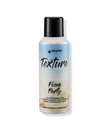 Sexy Hair Texture Foam Party Lite Texturizing Foam 5.1 oz