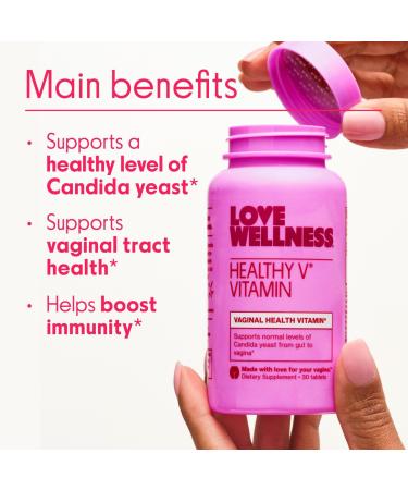 Discover Love Wellness Healthy V Vitamin: Vaginal Health Vitamin 30 ct - Elevate Your Style Instantly! - Buy Online on GoSupps.com