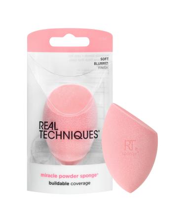 Real Techniques Miracle Powder Makeup Blending Sponge 1 ct - Transform Your Style with the Best Innovation Today! - Buy Online on GoSupps.com