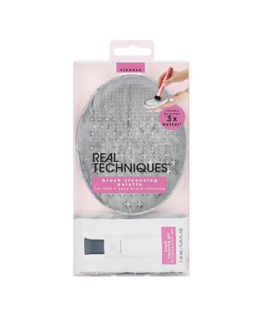 Discover Real Techniques Handheld Textured Makeup Brush Cleansing Palette 1 ct - Elevate Your Style Instantly! - Buy Online on GoSupps.com
