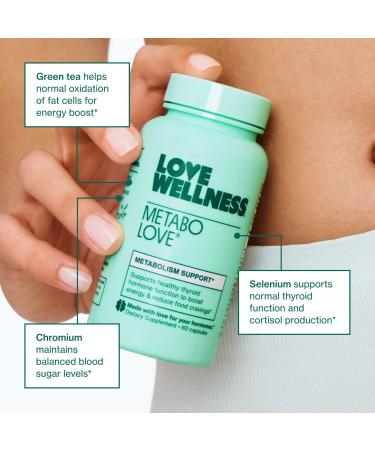 Love Wellness Metabolove: Metabolism Support 60 ct - Discover Premium Quality Shop now! - Buy Online on GoSupps.com