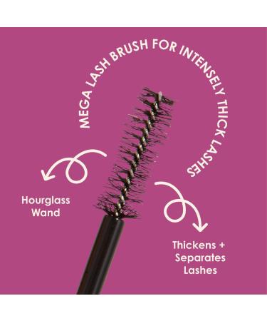 Discover Grande Cosmetics GrandeDRAMA Black Intense Thickening Mascara with Castor Oil Black - Elevate Your Style Instantly! - Buy Online on GoSupps.com