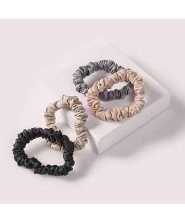 The Hair Edit Multi-Color Ruched Ribbon Scrunchies 4 ct - Transform Your Style with the Best Innovation Today! - Buy Online on GoSupps.com