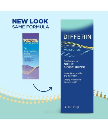 Discover Differin Restorative Night Moisturizer with Hyaluronic Acid 2.5 oz - Elevate Your Style Instantly! - Buy Online on GoSupps.com