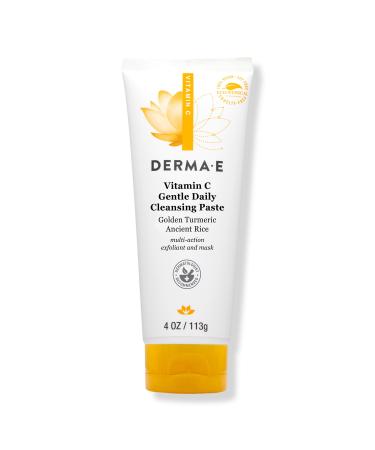 DERMA E Vitamin C Gentle Daily Cleansing Paste 4.0 oz