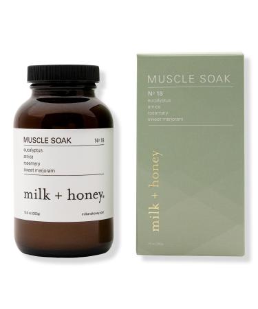 Milk + Honey Eucalyptus, Arnica, Rosemary, Sweet Marjoram Sore Muscle Soak No.18 10 oz