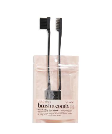 Kitsch Dual Edge Brush and Comb - Transform Your Style with the Best Innovation Today! - Buy Online on GoSupps.com