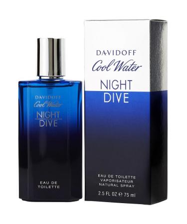 COOL WATER NIGHT DIVE by Davidoff - EDT SPRAY 2.5 OZ - MEN