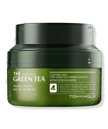 TONYMOLY The Chok Chok Green Tea Watery Cream 2.02 oz