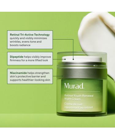 Discover Murad Retinol Youth Renewal Night Cream 1.7 oz - Elevate Your Style Instantly! - Buy Online on GoSupps.com