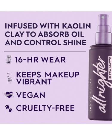 Urban Decay Cosmetics All Nighter Ultra Matte Setting Spray 4.0 oz - Transform Your Style with the Best Innovation Today! - Buy Online on GoSupps.com