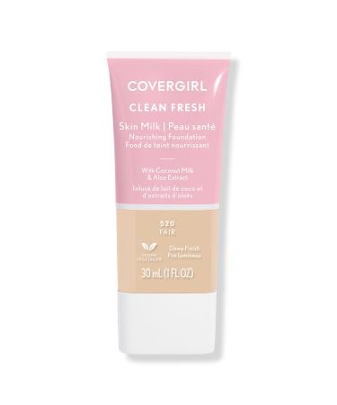 CoverGirl Clean Fresh Skin Milk Foundation Fair 520 1.0 oz