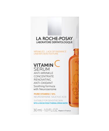 Discover La Roche-Posay 10% Pure Vitamin C Anti-Aging Face Serum 1.0 oz - Elevate Your Style Instantly! - Buy Online on GoSupps.com