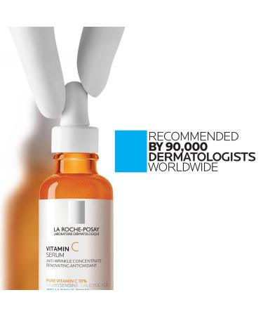 Discover La Roche-Posay 10% Pure Vitamin C Anti-Aging Face Serum 1.0 oz - Elevate Your Style Instantly! - Buy Online on GoSupps.com