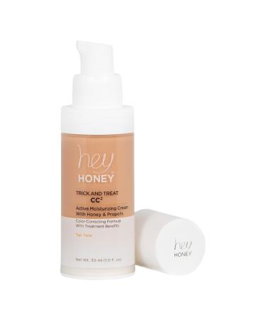 Hey Honey Trick and Treat CCÂ² Active Propolis Color Correcting Cream With Broad Spectrum SPF 45 Tan 1.0 oz - Transform Your Style with the Best Innovation Today! - Buy Online on GoSupps.com