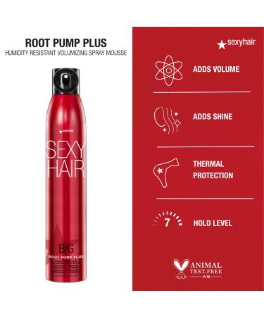 Sexy Hair Travel Size Big Sexy Hair Root Pump Plus Humidity Resistant Volumizing Spray Mousse 1.6 oz - Transform Your Style with the Best Innovation Today! - Buy Online on GoSupps.com