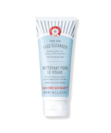 First Aid Beauty Travel Size Pure Skin Face Cleanser 2.0 oz
