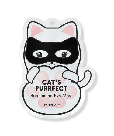 TONYMOLY Cat's Purrfect Brightening Eye Mask 1 ct