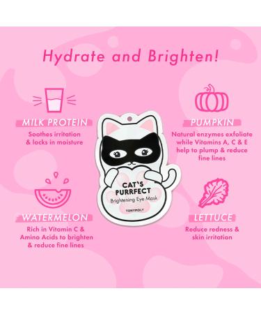 Discover TONYMOLY Cat's Purrfect Brightening Eye Mask 1 ct - Elevate Your Style Instantly! - Buy Online on GoSupps.com