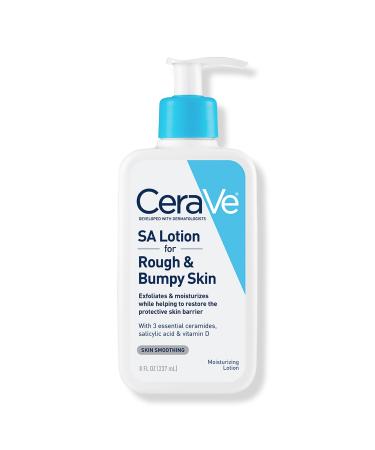CeraVe SA Lotion, Salicylic Acid Body Lotion for Rough & Bumpy Skin 8.0 oz