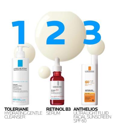 Discover La Roche-Posay Retinol B3 Face Serum for Fine Lines & Wrinkles 1.0 oz - Elevate Your Style Instantly! - Buy Online on GoSupps.com