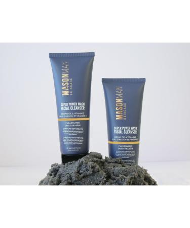 Discover MASON MAN Super Power Wash Facial Cleanser 5.0 oz - Elevate Your Style Instantly! - Buy Online on GoSupps.com