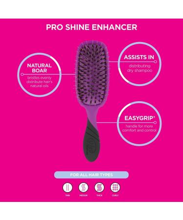 Wet Brush Pro Shine Enhancer Brush Purple - Transform Your Style with the Best Innovation Today! - Buy Online on GoSupps.com