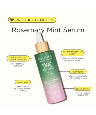Pacifica Scalp Love Rosemary Mint Serum 2.0 oz - Transform Your Style with the Best Innovation Today! - Buy Online on GoSupps.com