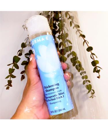 DERMA E Therapeutic Mint Thickening Shampoo 10.0 oz - Transform Your Style with the Best Innovation Today! - Buy Online on GoSupps.com