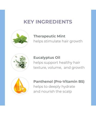 DERMA E Therapeutic Mint Thickening Shampoo 10.0 oz - Transform Your Style with the Best Innovation Today! - Buy Online on GoSupps.com