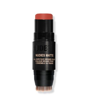 NUDESTIX NUDIES MATTE All Over Face Bronze Color Beach Babe 0.25 oz