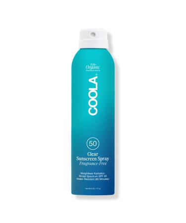 COOLA Classic Body Organic Sunscreen Spray SPF 50 Fragrance-Free